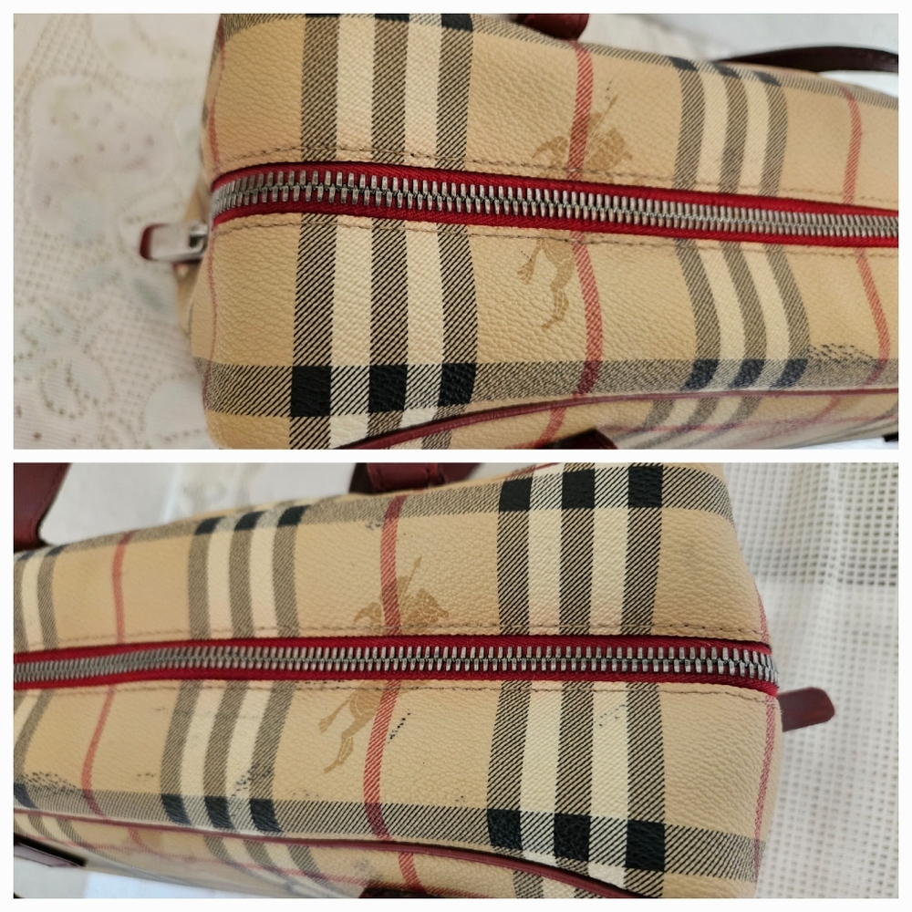 Burberry Check PVC Shoulder Bag AUTHENTIC - Picture 14 of 14